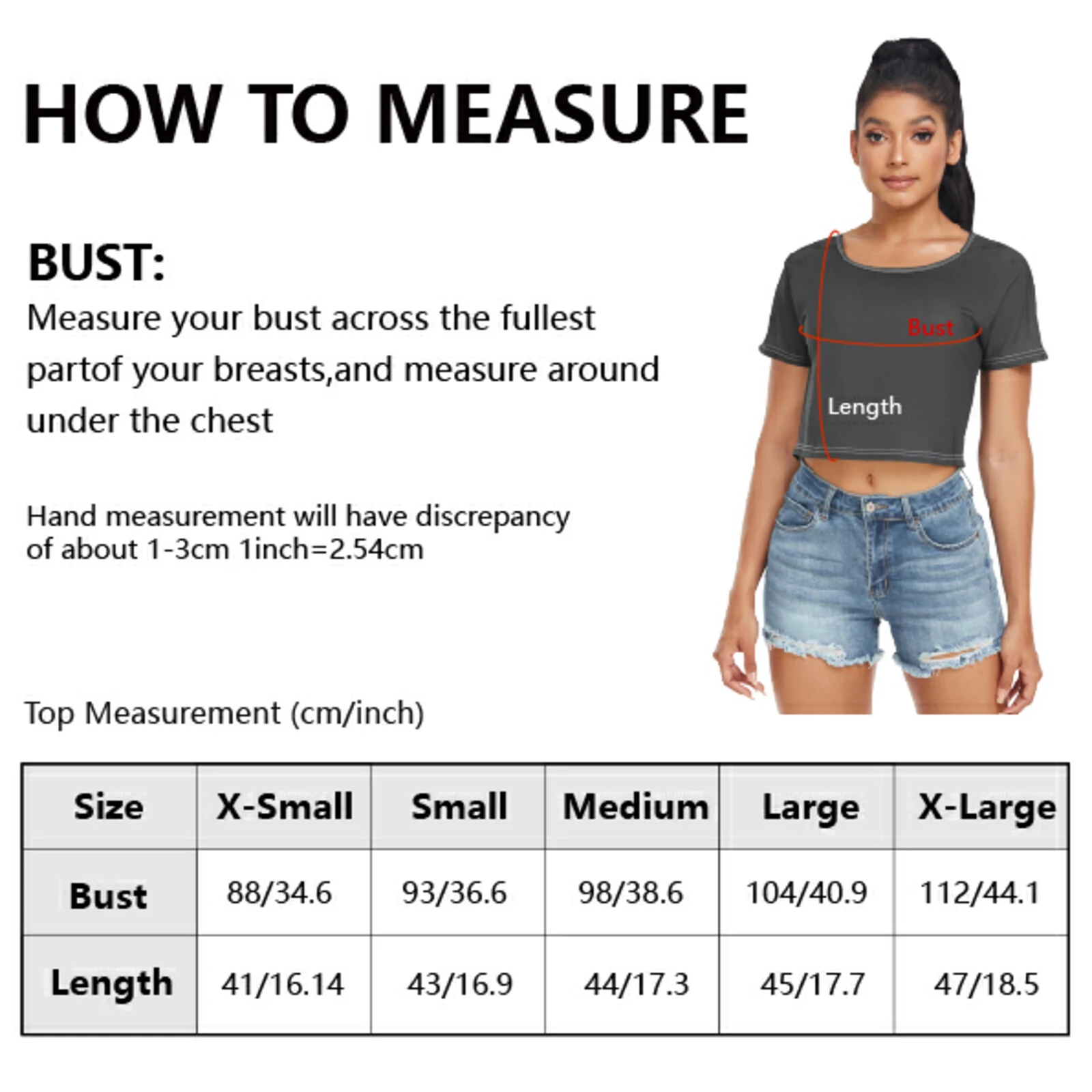 Nuova maglietta corta a maniche corte a vita alta con ombelico aperto, turbolenza olografica, arcobaleno moderno, semplice, girocollo, pullover primavera estate