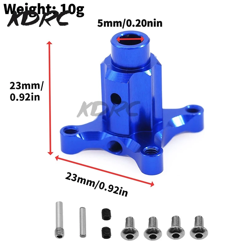 Metalen voor-achter midden differentieel locker spoel voor Arrma Kraton Outcast Typhon Senton - Upgrade onderdelenaccessoires
