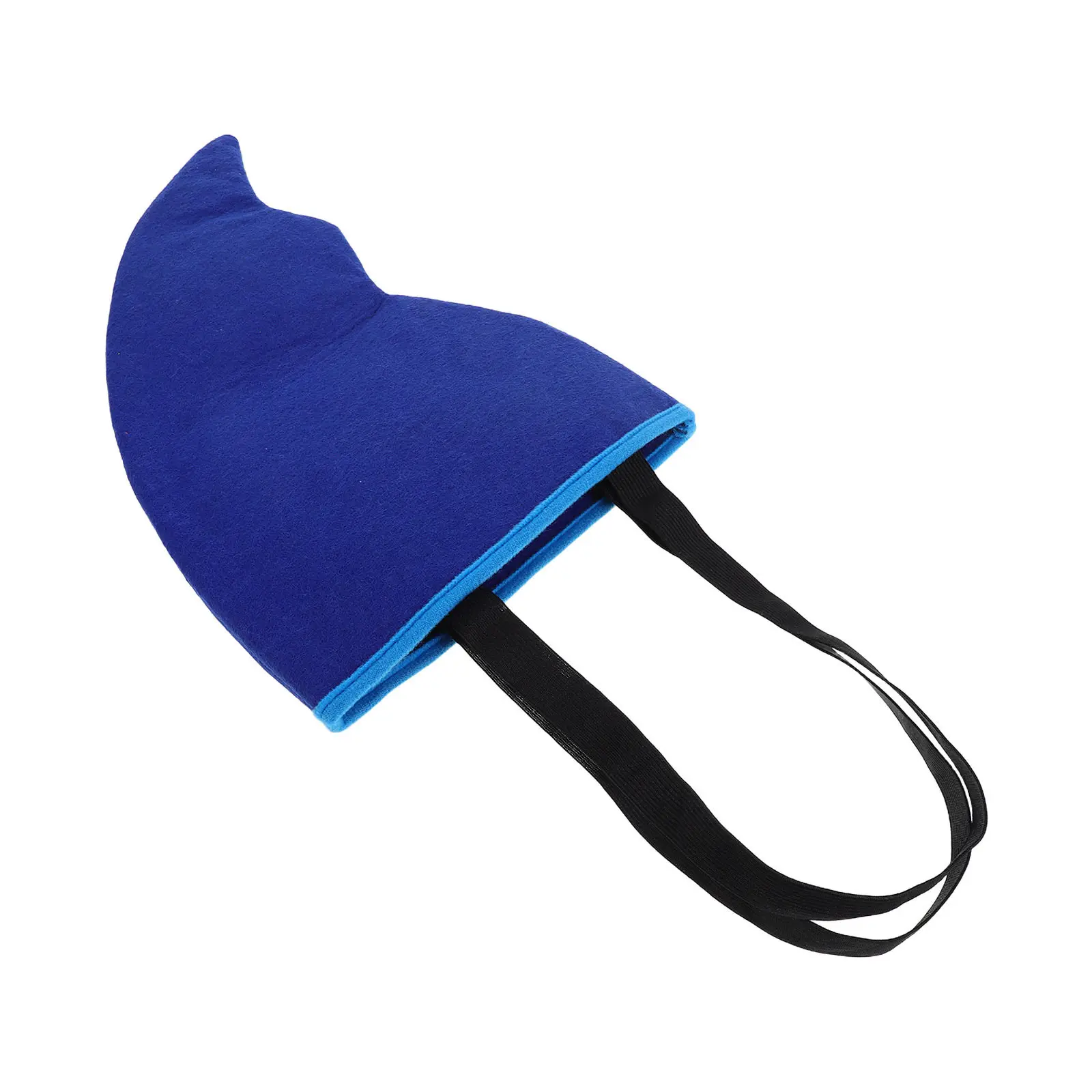 

Синие плавники акулы на Хэллоуин с регулируемыми ремнями, костюм для фотозоны, карнавала, сценических выступлений, пляжные игрушки для игр на песке