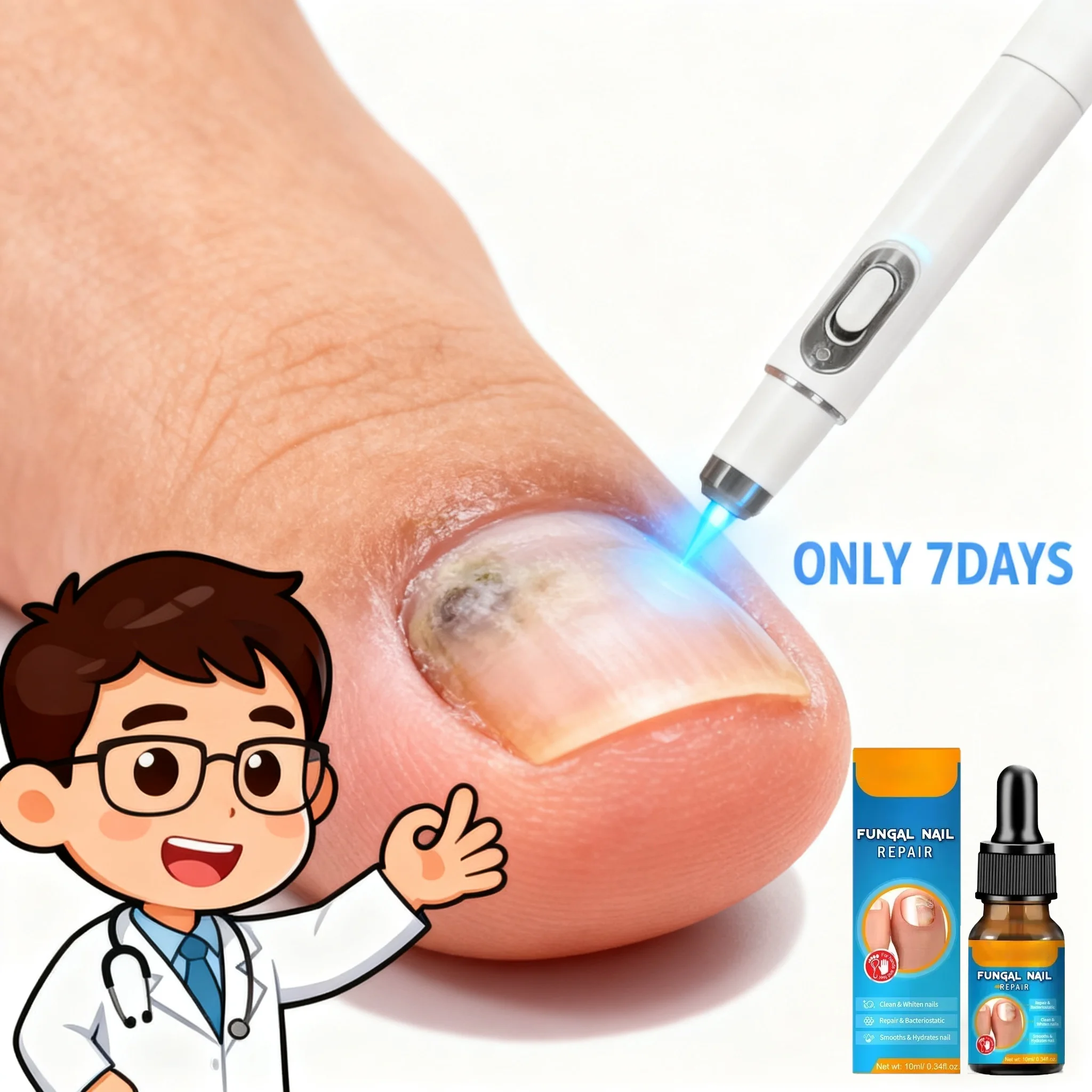 

Пятое поколение лазерной ручки для ногтей цвета шампанскогоs aziemarды. Tazi