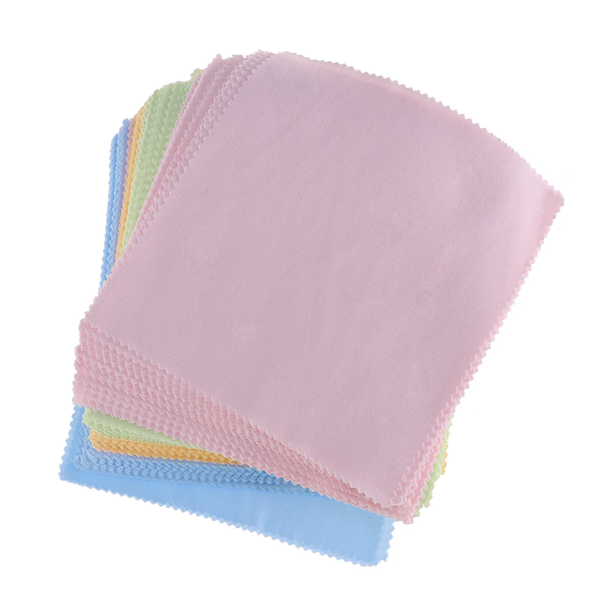 100 Pcs Eyeglass Cleaners Eyeglasses Cloth Cleaning Cloths for Screen Microfiber Small Lens