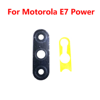 2PCS For Motorola Moto E6 E6S E6i E7 E7i Power Plus Play G Pure Back Rear Camera Glass Lens With Adhesive