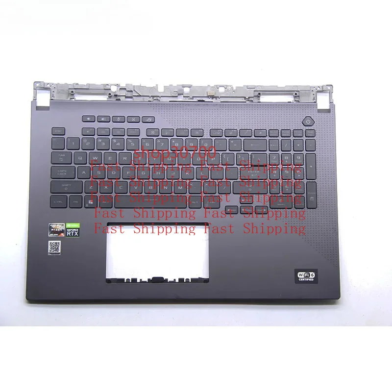 A=For ASUS US Keyboard Shell Cover case 5Plus G713 Cover Palmrest C Shell