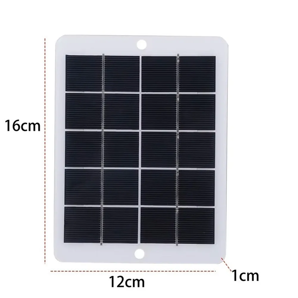 Thin Solar For exhaust Fan 120x120x25mm for For dog House Chicken Greenhouse RV Ventilation 6mm 5V USB Charging 3W