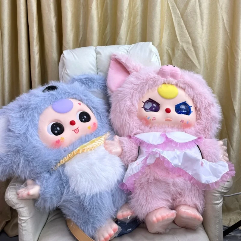 

1000% Baby Three Original Second Generation Voyage Adventure Series Anime Plush Figure Blind Box Mystery Gift for Collectors