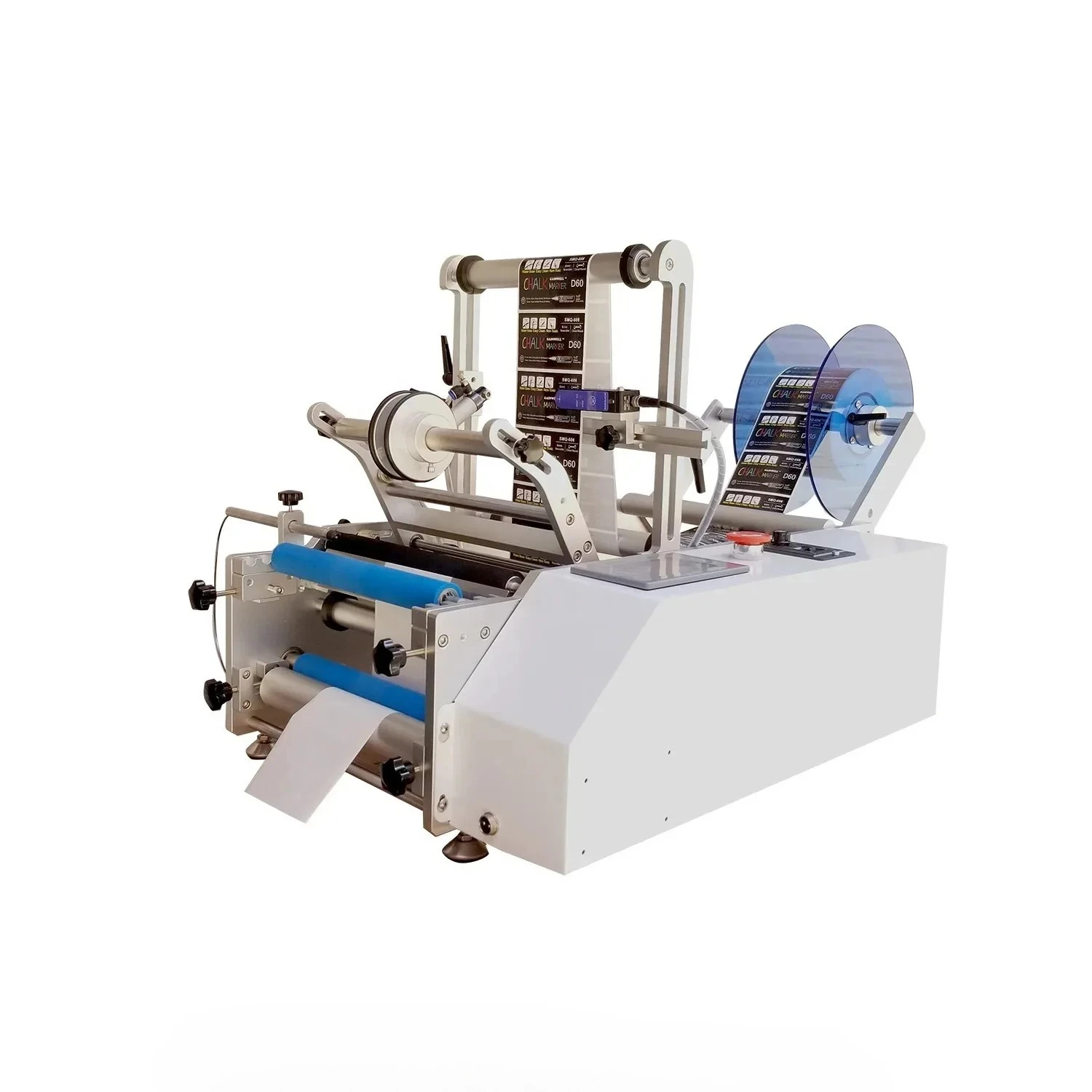 Coding Semi-automatic Labeling MachineSpecial-shaped Bottle Self-adhesive Labeling Machine Optional