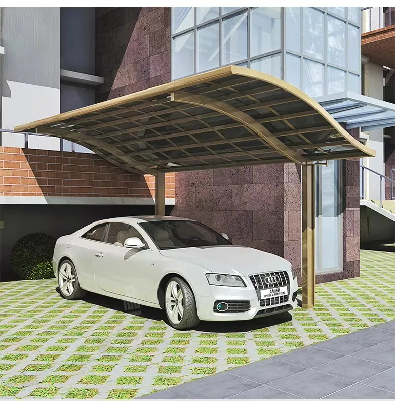 Any Size Custom Weather Resistant Solar Parking Lot Eu Certified Ev Charging Device Home Business Eco Friendly PV Carport Stable