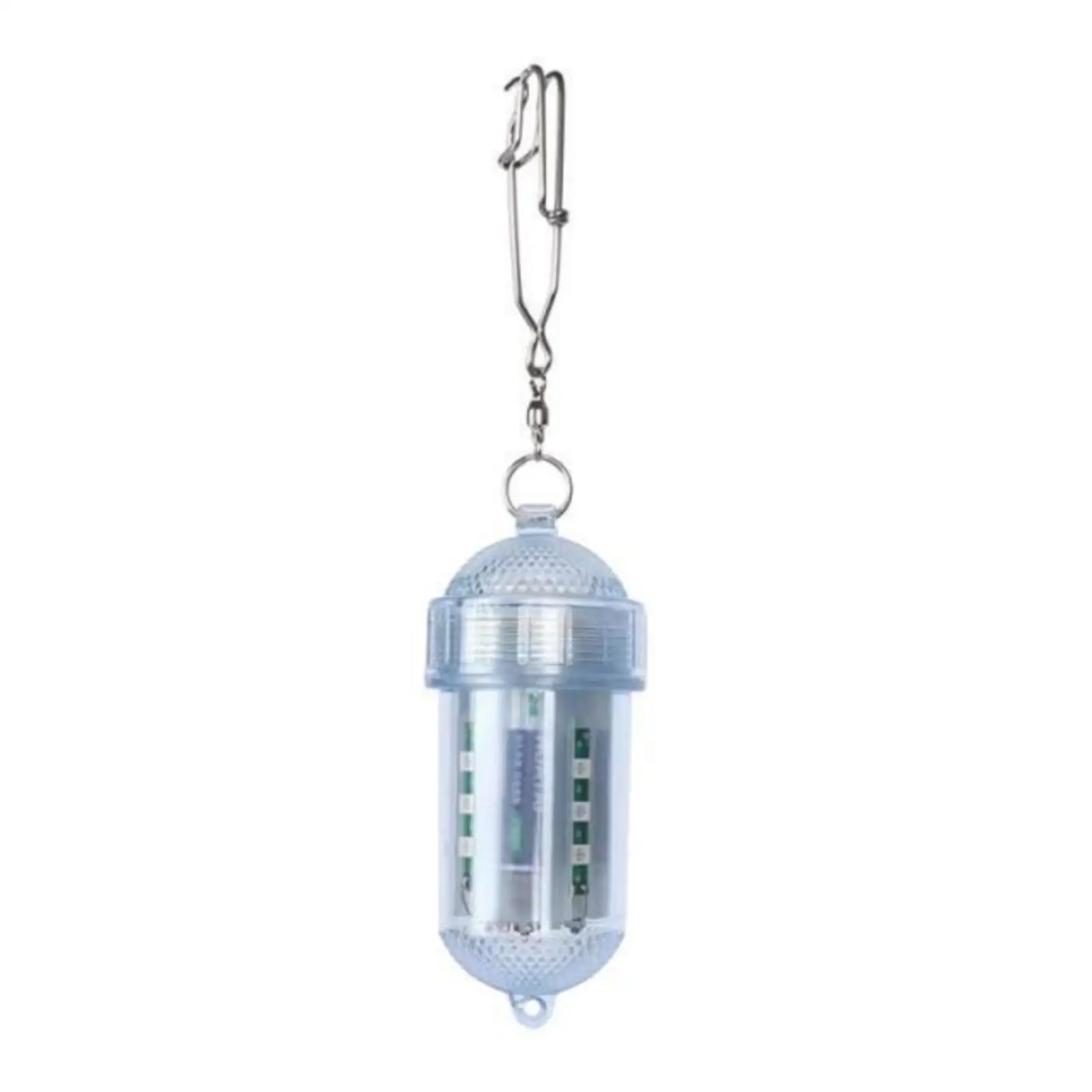 Fishing Lure Light Plastic Compact Underwater Fishing Gadget Glow Lamp for Night Fishing Setups and Fish Gathering