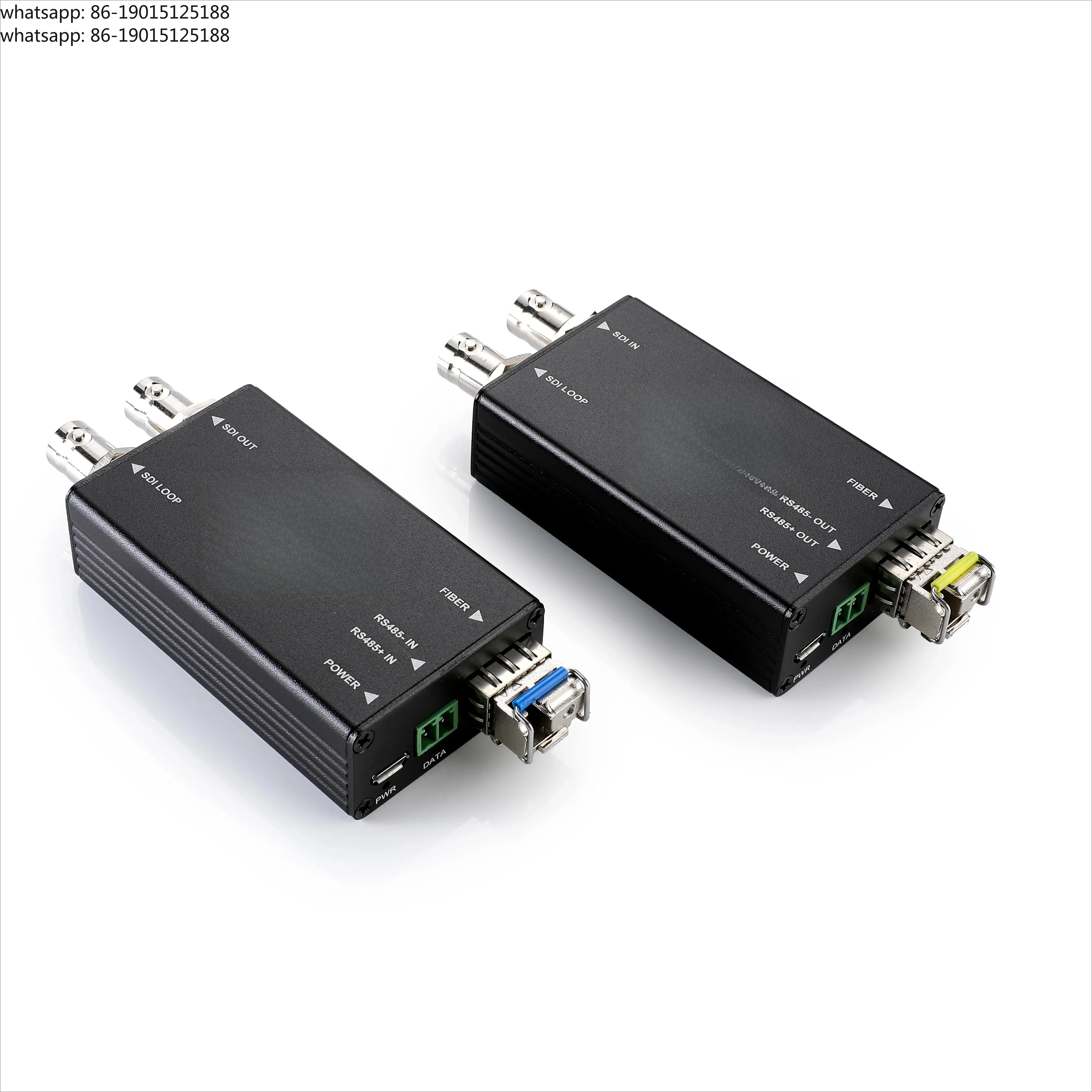 Mini 3G To Fiber Digital 1080P 1 CH Video Converter Single Mode 20KM Mini 3g Fiber