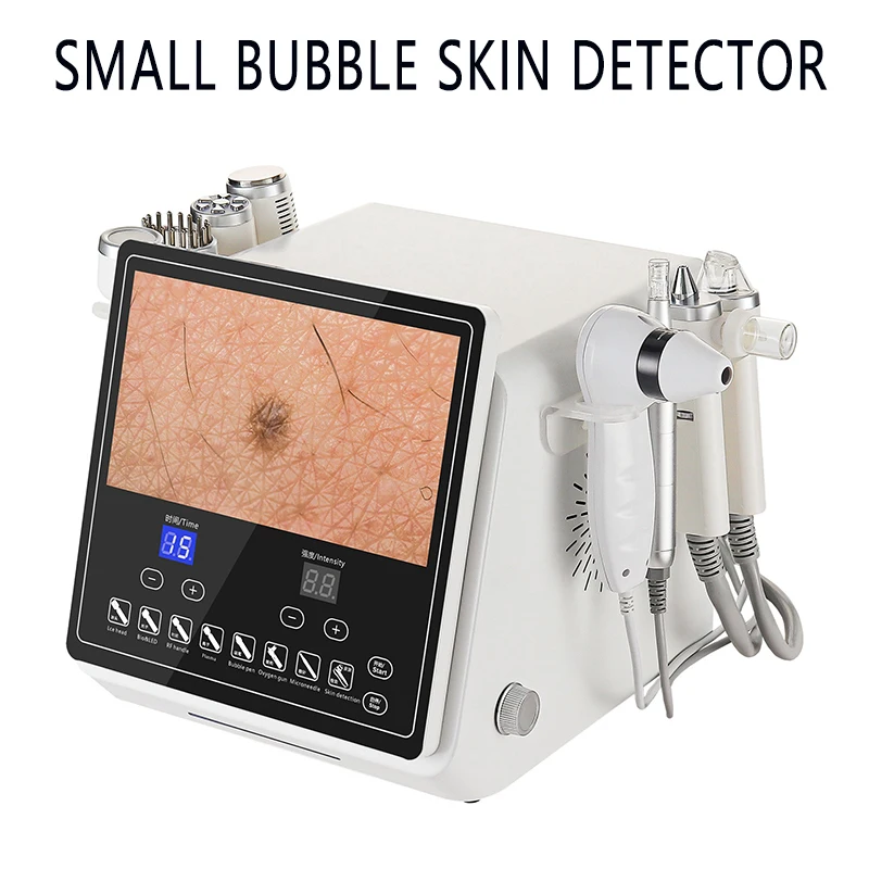 Skin Detection Essence is Introduced Into Face Ozone, Oxygen Spraying and Blackhead Suction Facial Cleanser