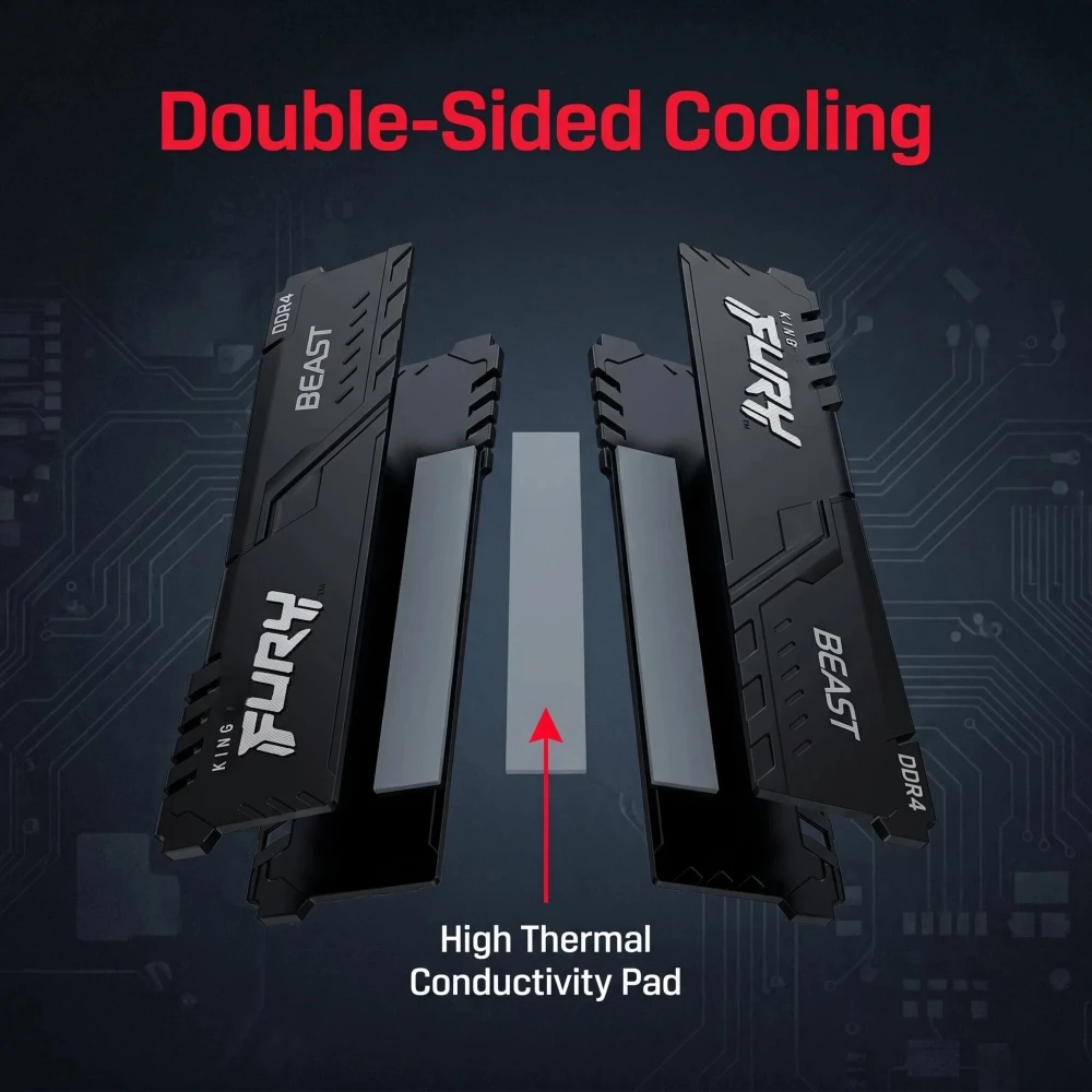 TISHRIC DDR5 DDR4 DDR3 DDR2 Radiator Aluminum Alloy RAM Memory Heatsink Ram Cooling Vest With Thermal Pad For Desktop Computer