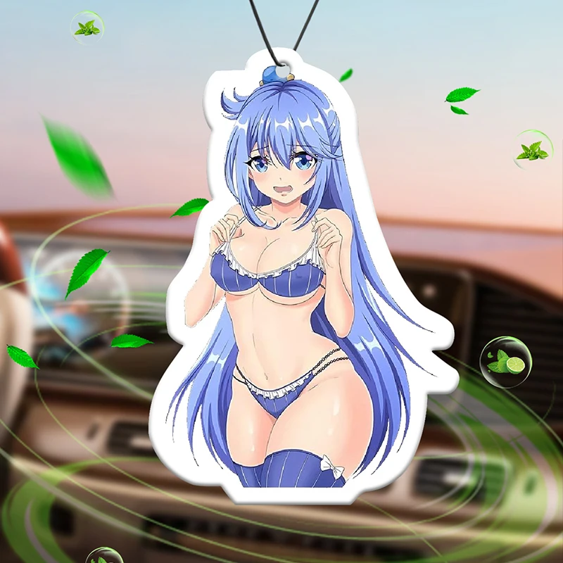 Cute Bikini Girl, Summer Outfit, Anime Cartoon Design Hilton (Hotel Scent) Car Air Freshener |   Rearview Mirror Hanger & Dual-Purpose Air Vent Clip |   Natural Material Aromatherapy Tablets |   Long-Lasting Fragrance for 90 Days |   Alcohol-Free |   Not Afraid of Direct Exposure to the Sun |   Designed Specifically for Odor Removal in Cars, Closets, and Bathrooms. |   Cartoon Animation Graphics |   Unisex |   Luxury-Grade Fragrance