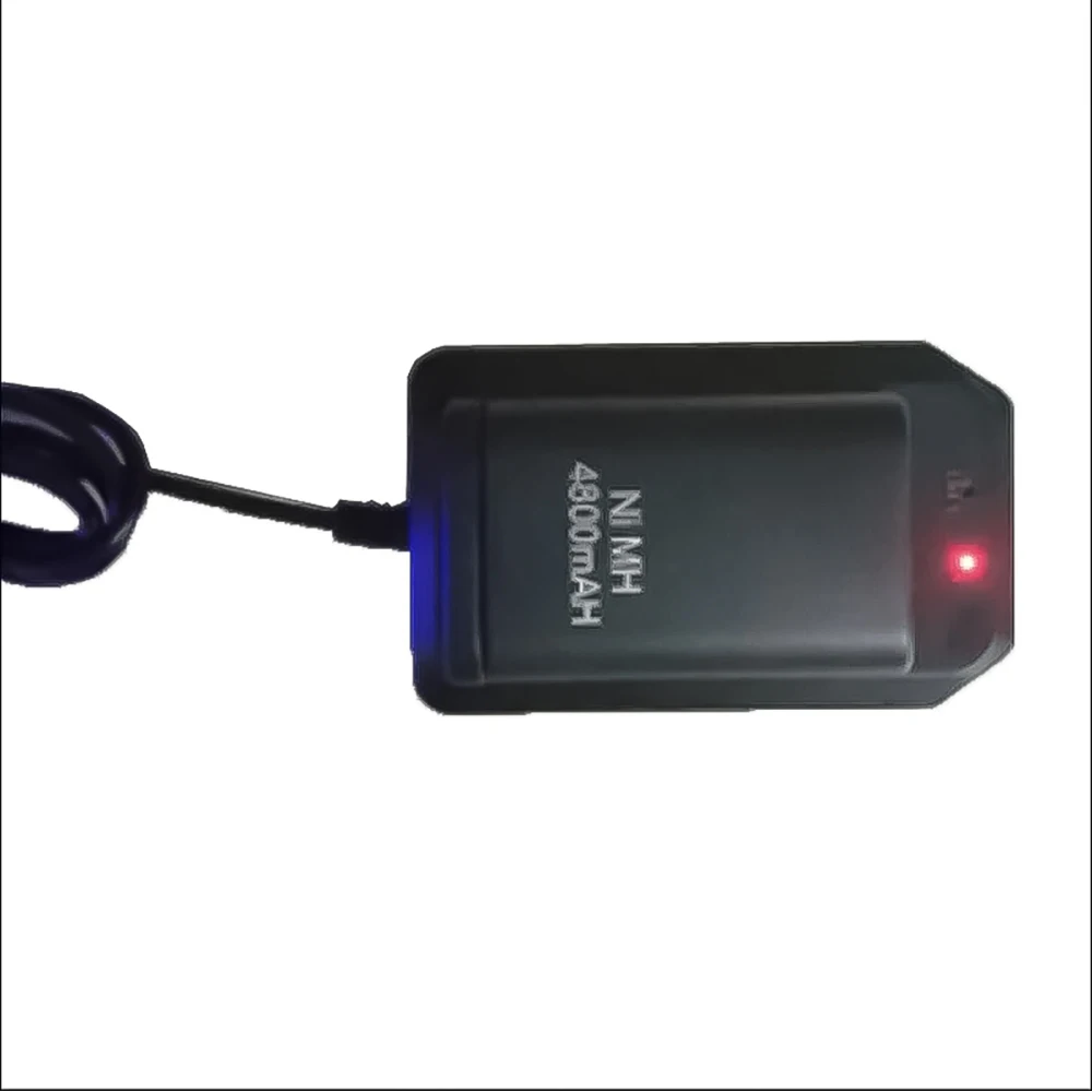 Per Xbox 360 360 Controller di Gioco Wireless Periferiche e Controller per Videogiochi Sostituzione Della Batteria Pack con supporto di Ricarica + cavo di ricarica + 2x4800 mAh batterie