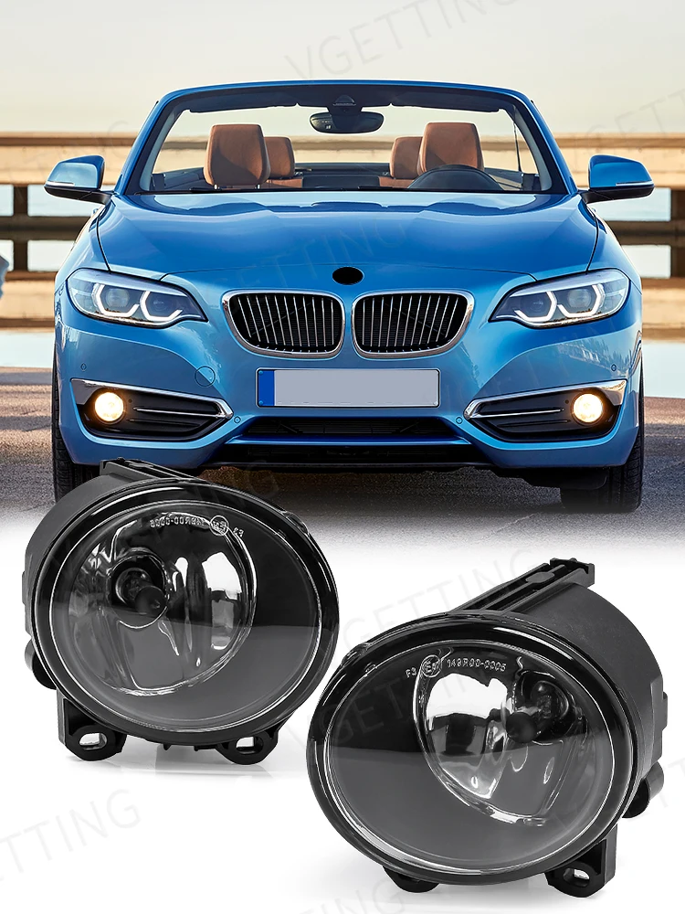 Ensemble de phares antibrouillard halogènes pour voiture, ampoules LED, éclairage de sauna, accessoires de feux de conduite, BMW Série 2, Série 3, Série 5, F07, F10, F22, F23, M3, M5, E92, E93