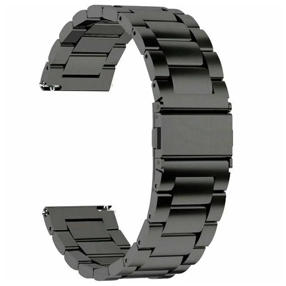 18mm 20mm 22mm Uhren armband Edelstahl armband, Schnell verschluss, Ersatz kompatibel mit Smartwatch, traditionelle Uhr – Detail 6