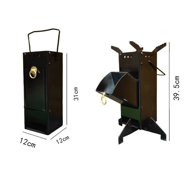Minor portable wood stove strong outdoor camping stove Combustion durability camping equipamiento cooking picnic Camp out