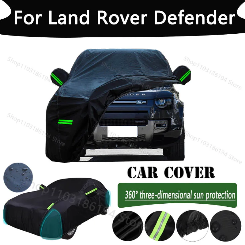 

For Land Rover Defender Outdoor Protection Full Car Cover Snow Covers Rainwater Sunshine Dustproof Scratches Car Cover