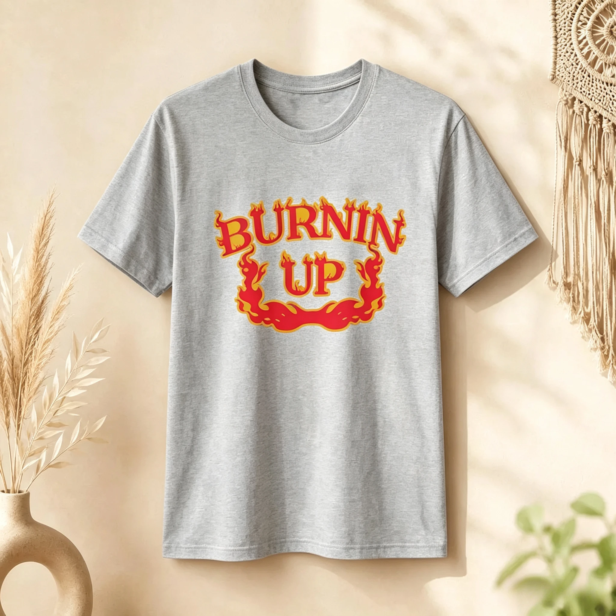 Jonas Brothers The Burning Up Tour T-Shirt Burnin Up Tee 2000er Pop Rock Fan Geschenk Hochwertige Y2K Streetwear für Männer und Frauen – Detail 9