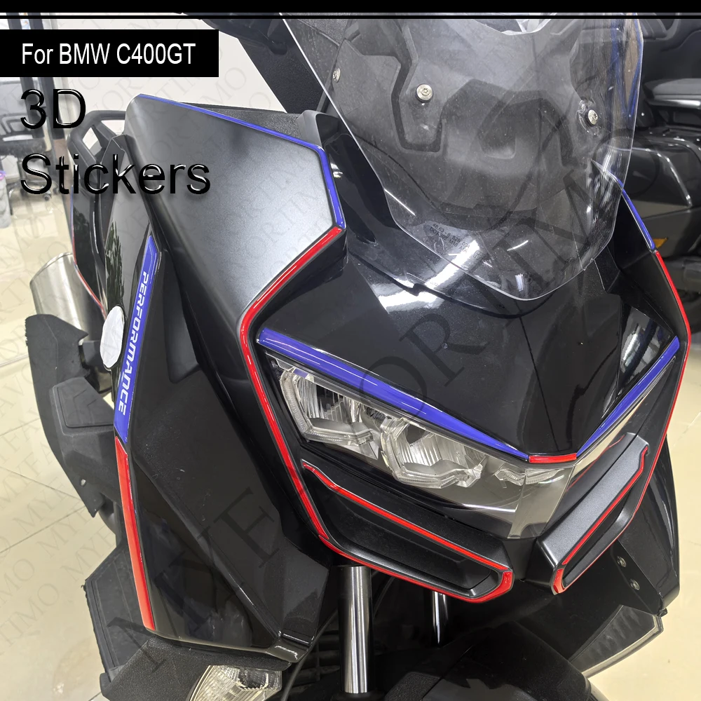 For BMW C400GT C 400 GT C400 2025 Scooter Motorcycle Tank Body Fairing Fender Stickers Decals Protector Screen Wind Deflector