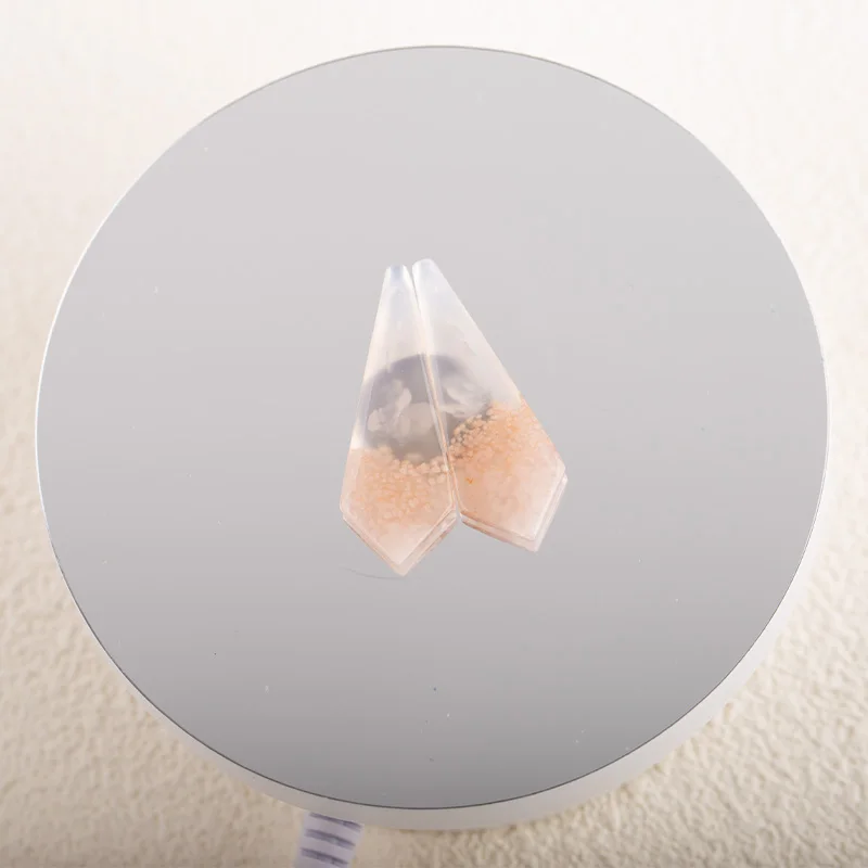 Natural Stone Cherry Agate Water Drop Earrings Beads For Jewelry Making,Gemstone Charms,DIY Necklace,38x13x3mm,6g