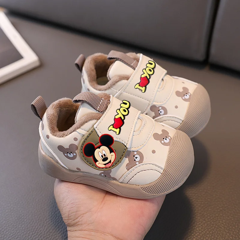 

Disney Baby Girls Spring & Fall Casual Shoes New Kids Boys Sneakers Non-Slip Baby Toddler Shoes Baby Soft Sole Breathable shoes