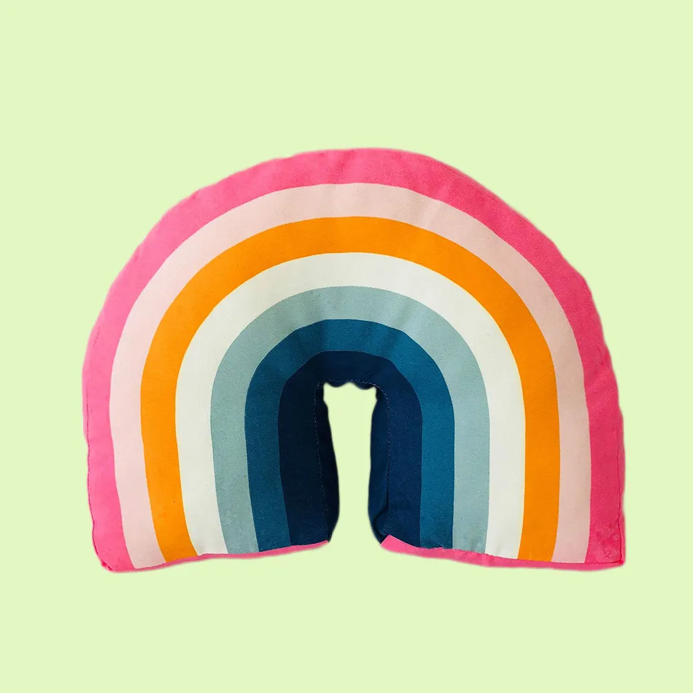 

Rainbow Pillow Soft Comfortable Colorful Cushions for Baby Kids Children Room Home Office Decoration Baby Cushion