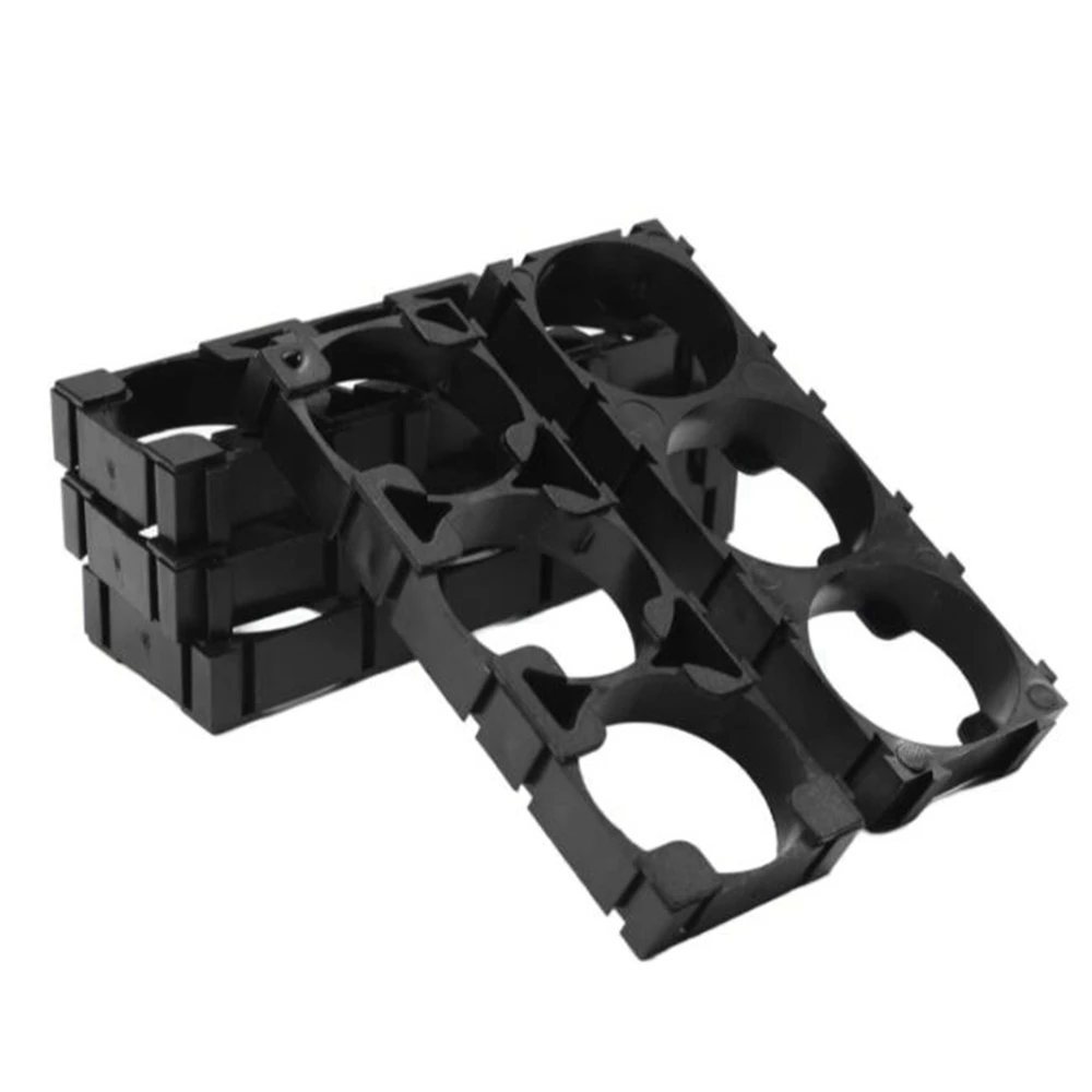 SMIEA 50 قطعة 21700 خلية ليثيوم فاصل الثلاثي حامل البطارية قوس بطارية حزمة قوس DIY بها بنفسك بطارية ثابتة 21.7 مللي متر ثقب ضياء