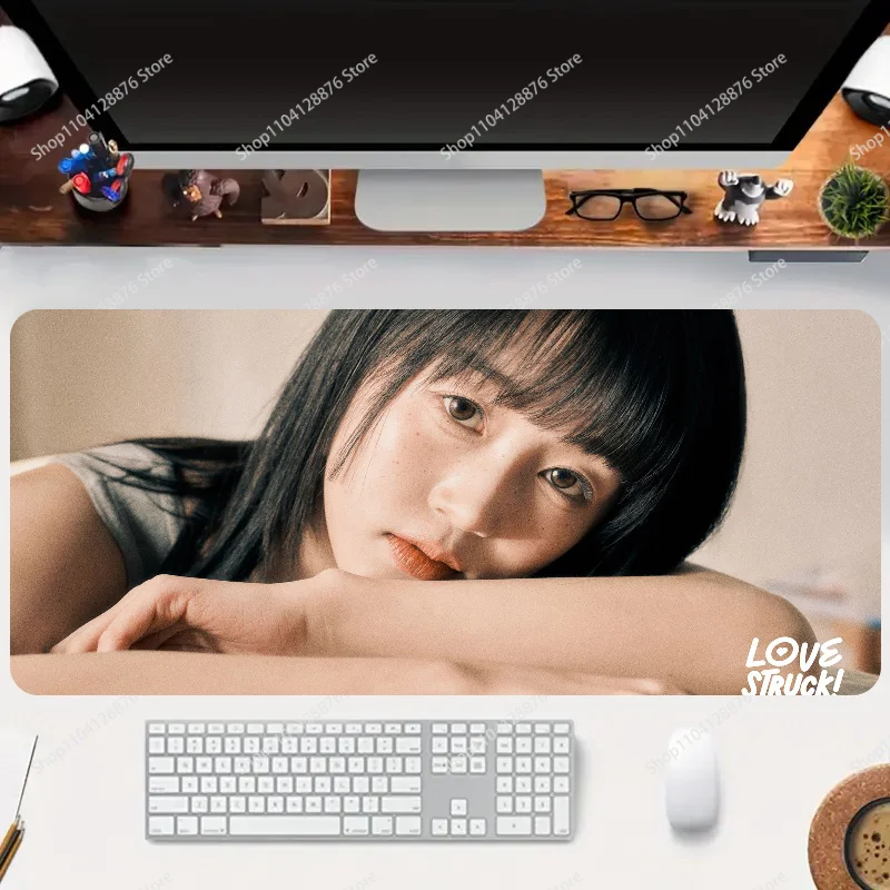 Idol Singer HIKARU Ablum Giddy Mousepad Gaming Mouse pad Gamer Pc Accessories Deskmat Keyboard Mat Desk Protector Mause Pads