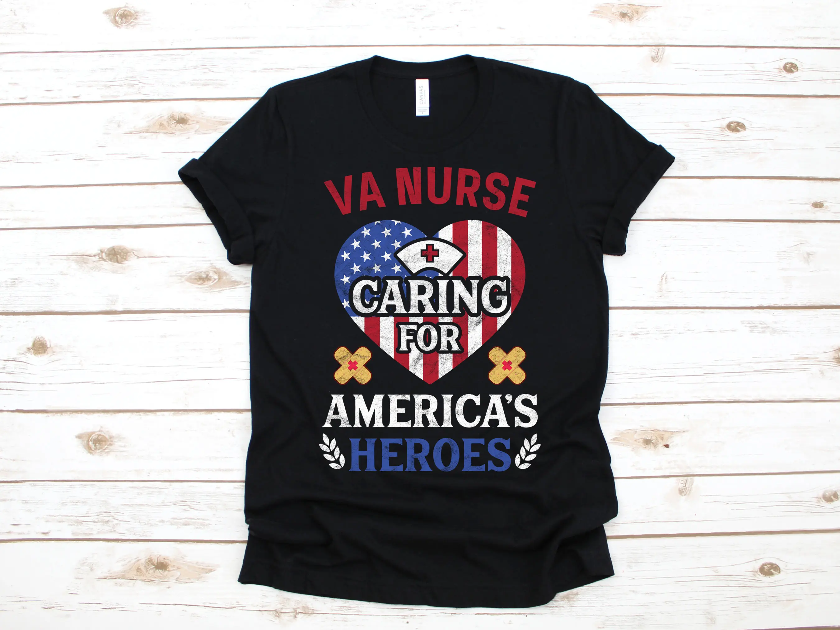 Va Nurse T Shirt Nurses Veterans Affairs Sweat Long Sleeve