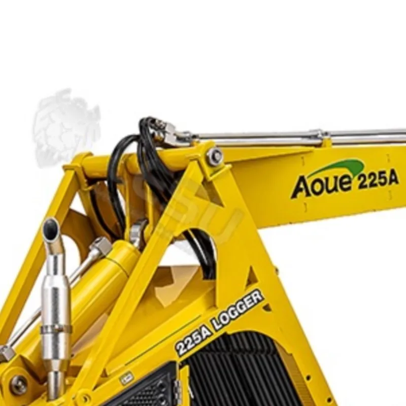 

1/14 LESU 225A RC Hydraulic Logger AOUE 225A Crank Boom 3-wheel Timber Logging Equipment Radio Control Car Vehicle Toy Model