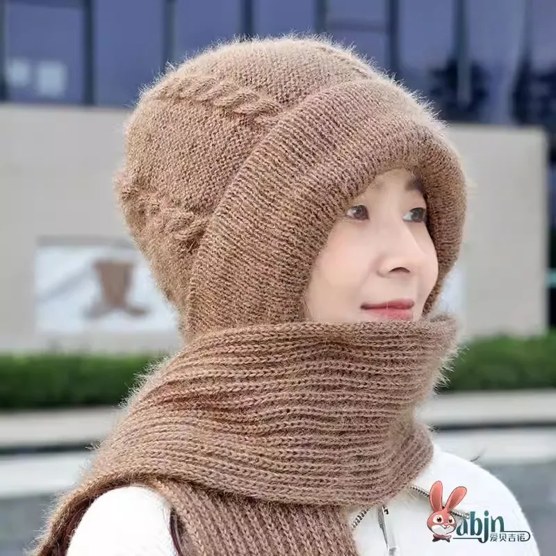 

Зимняя шапка с флисовой подкладкой для послеродового периода, теплая ветрозащитная осенне-зимняя шапка для беременных, подходит для женщин больших размеров.