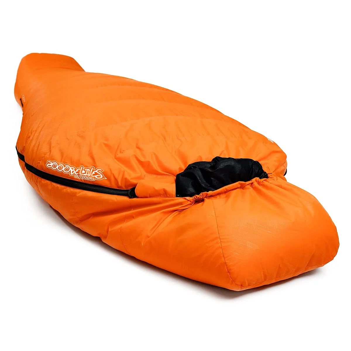 Ultra Light & Compact Comfortable Mummy Style 4 Season Waterproof Nylon Duck Down Camping Sleeping Bag for Cold Weather Use