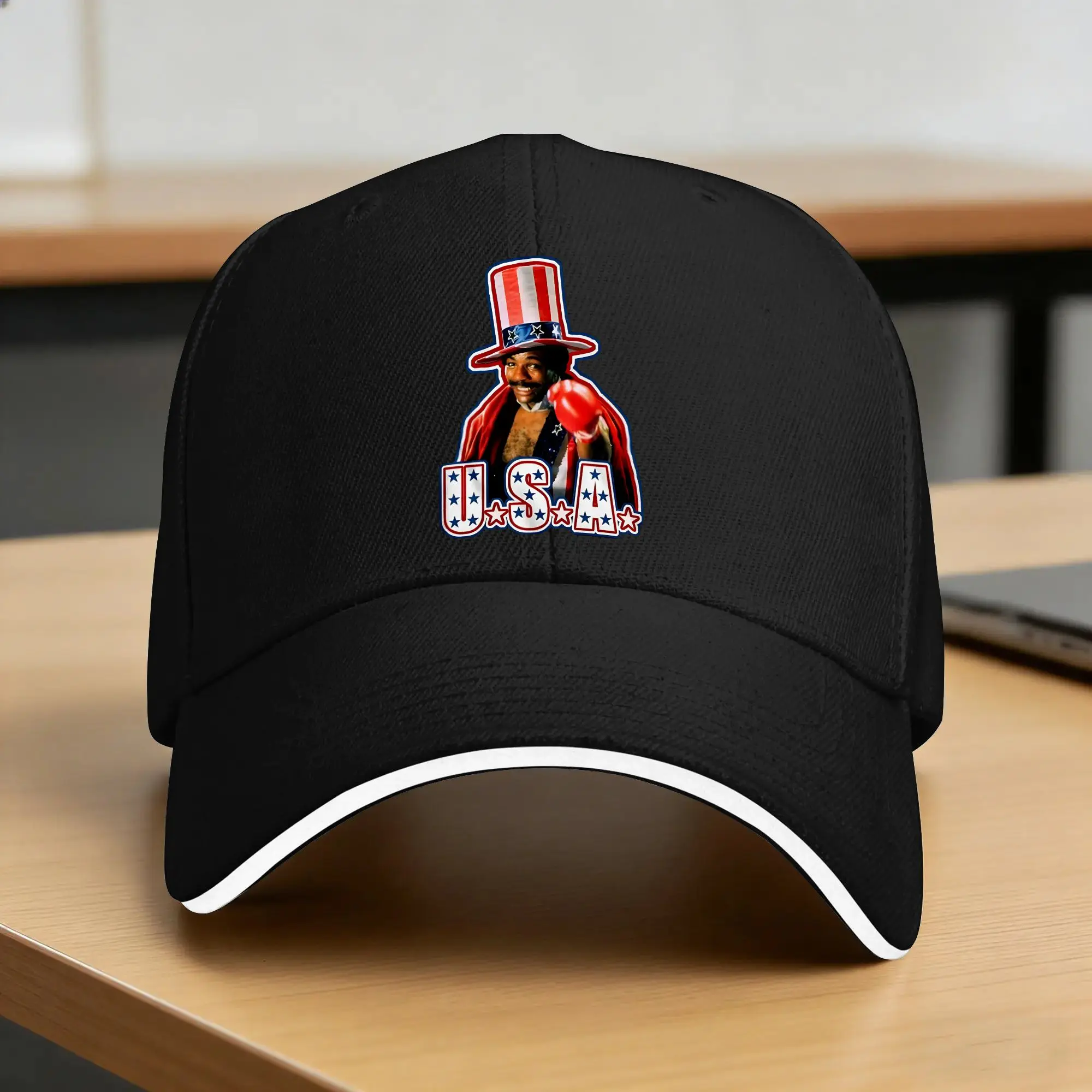 Retro Apollo Creed Sun Baseball Cap  Summer y2k Cool Hip Hop Hats For Men Outdoor Sport Snapback Cap