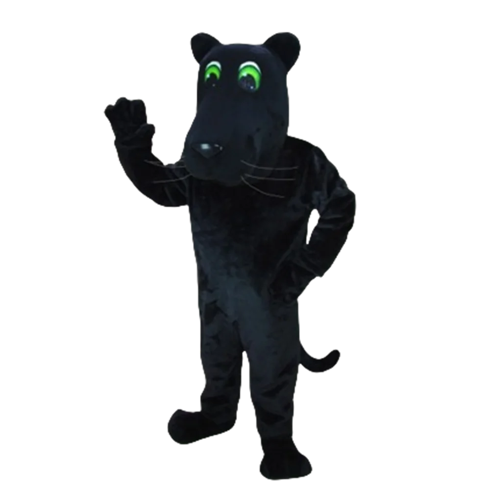 

Plush Mascot Cartoon Panther Mascot Costume Adult Size Wild Animal Theme Games Party Carnival Mascotte Mascotta fit W1070