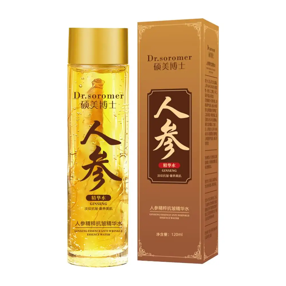 Ginseng Anti aging Ginseng estratto di Ginseng estratto di Ginseng liquido olio originale per idratante collagene trasparente e tono uniforme