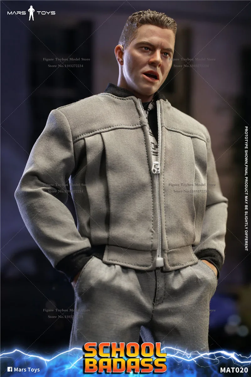 Mars Toys MAT020 1/6 Scale SCHOOL BADASS Movable Man Action Figure Simulation Delicate 12