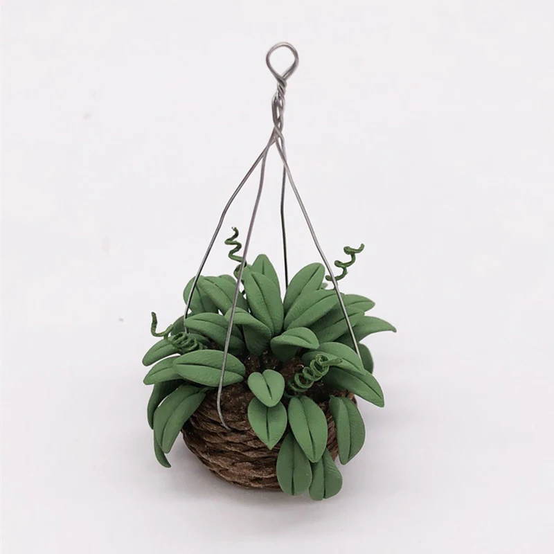 1/12 인형의 집 시뮬레이션 미니어처 하우스 장식 식물 모델 어린이를 위한 장난감