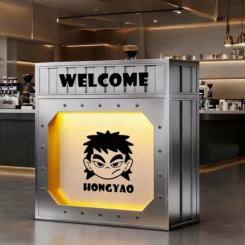 

Display Shop Reception Desks Unique Executive Modern Led Bar Reception Desks Black Design Comptoire Accueil Office Furniture