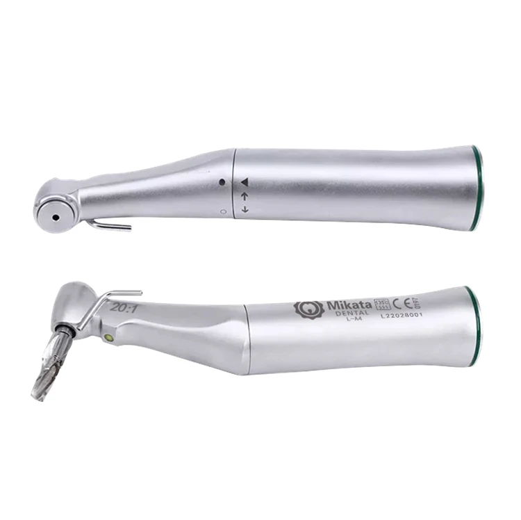 L-A4 20-1 External channel LED Light with generator Contra Angle Dent al low speed handpiece Quick Connect