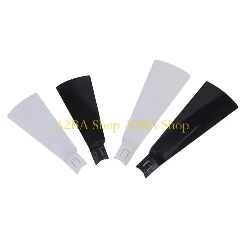 A2BA 6Pcs ABS Fan Blade For 30W E27 Fan Light Replacement Small Ceiling Fan Light