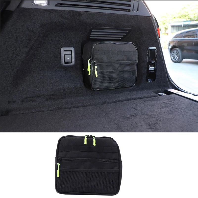 For 2023+ Range Rover Sport Trunk Side Storage Bag Storage Bag Organizer Accessories Car Trunk Organizer 1pcs