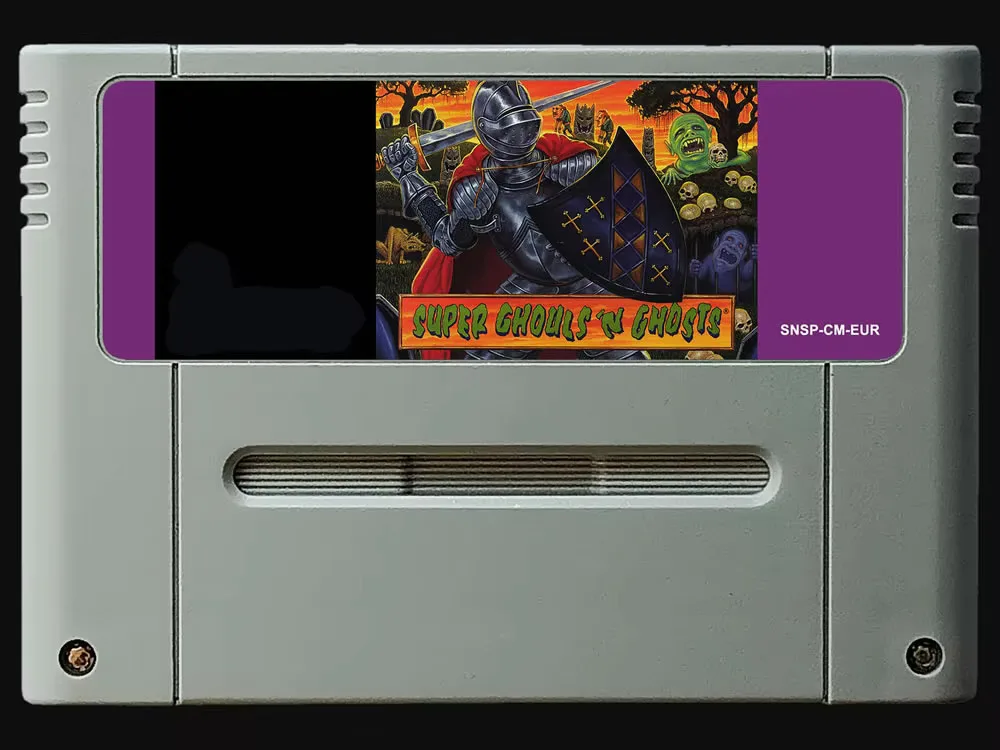 

16-битные игры ** Super Ghouls 'N Ghosts (версия для Европы PAL!!)