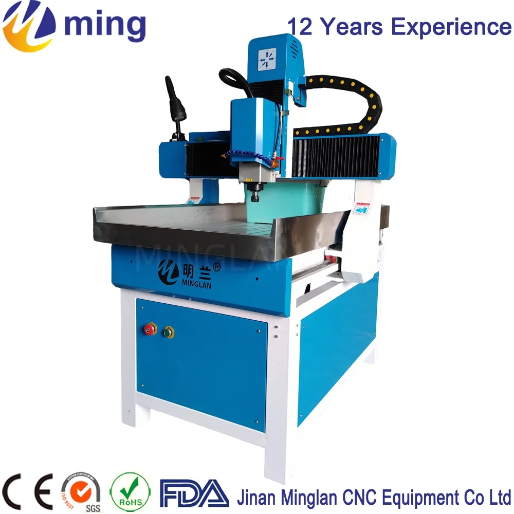 New 3 Axis Heavy Duty CNC Router 6090 6012 CNC Wood Plastic Acrylic MDF Engraving Milling Machine