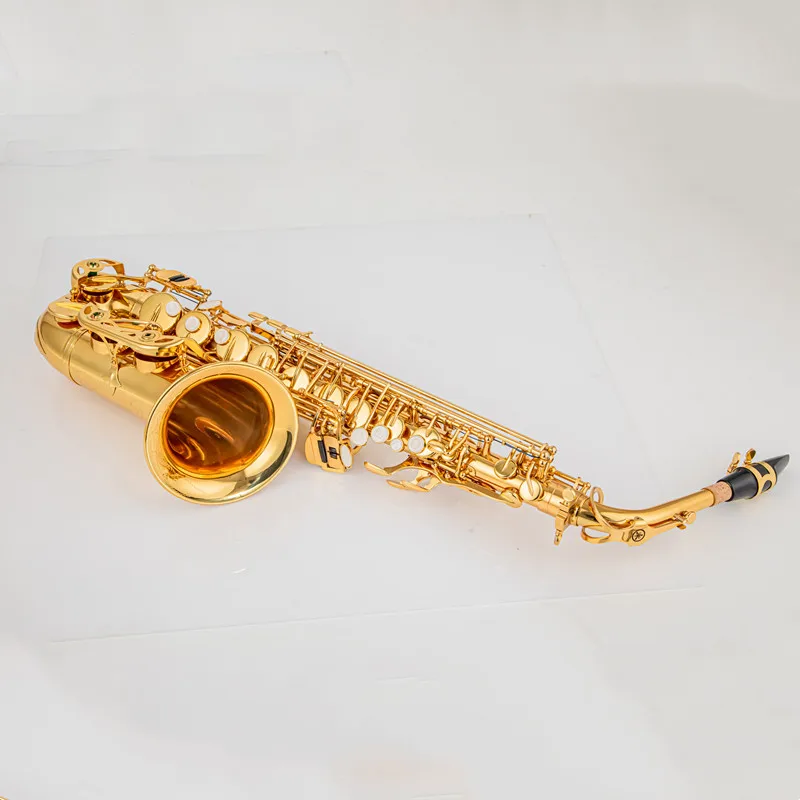 Made in Japan 280 Professional Alto Drop E Saxophone Gold Alto Saxophone with Band Mouth Piece Reed Aglet More Package mail