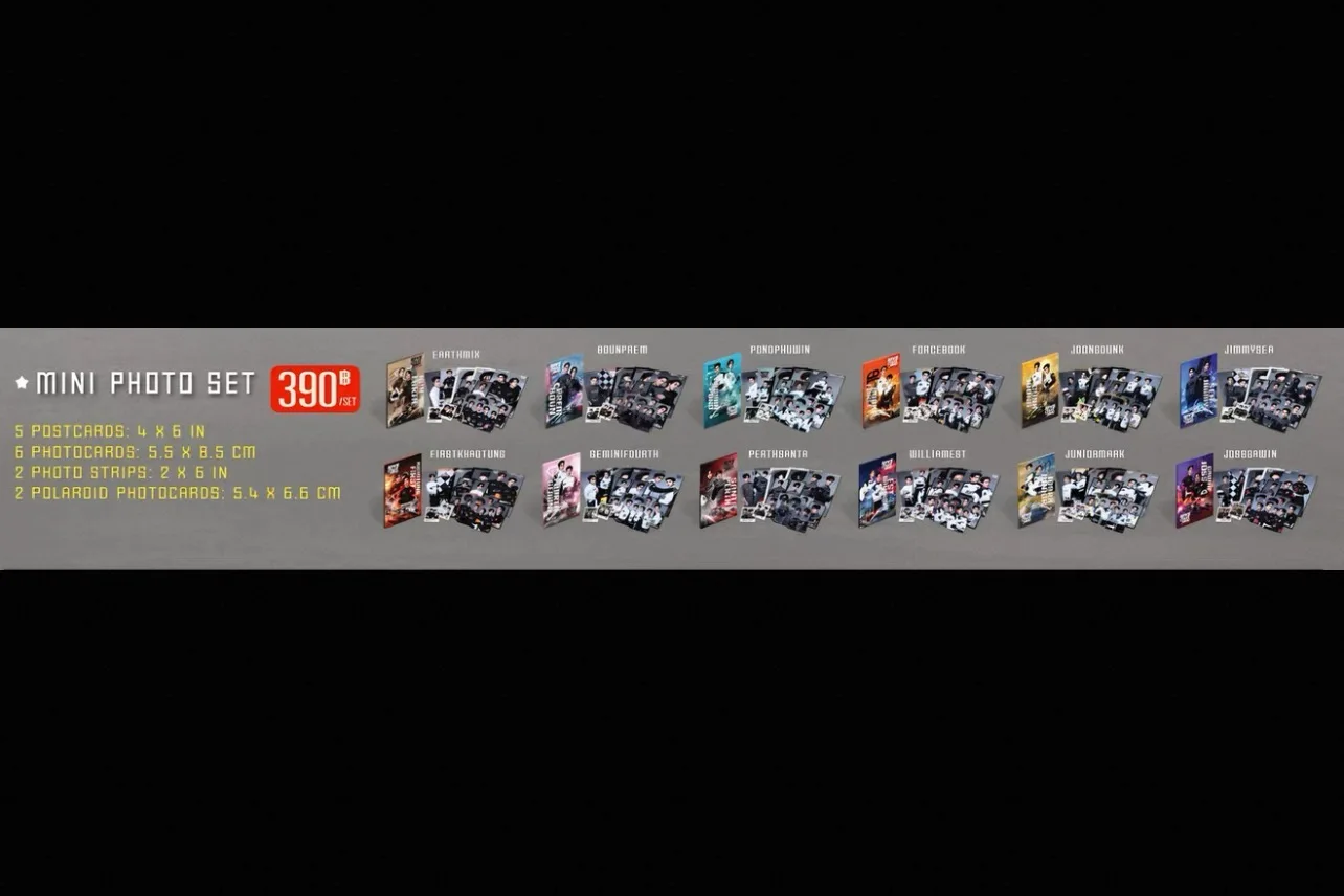 2026-officiel-gmmtv-thai-star-williamest-pondphuwin-joongdunk-jimmysea-first-khaotung-lol-heart-mini-photo-set