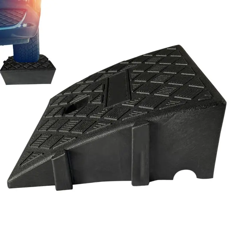 Anti-slip Car Wheel Driveway Ramps Portable Lightweight Tires Curb Ramps Heavy Duty Threshold Ramp Kit For Car Trailer Truck