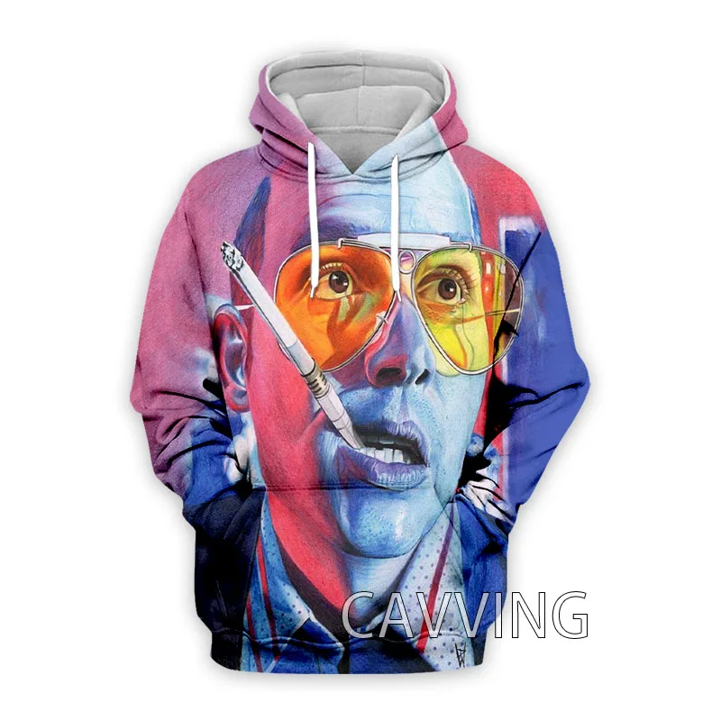 CAVVING 3D Printed Fear and Loathing In Las Vegas Hoodies Hooded Sweatshirts Harajuku  Tops Fashion Clothing for Women/men