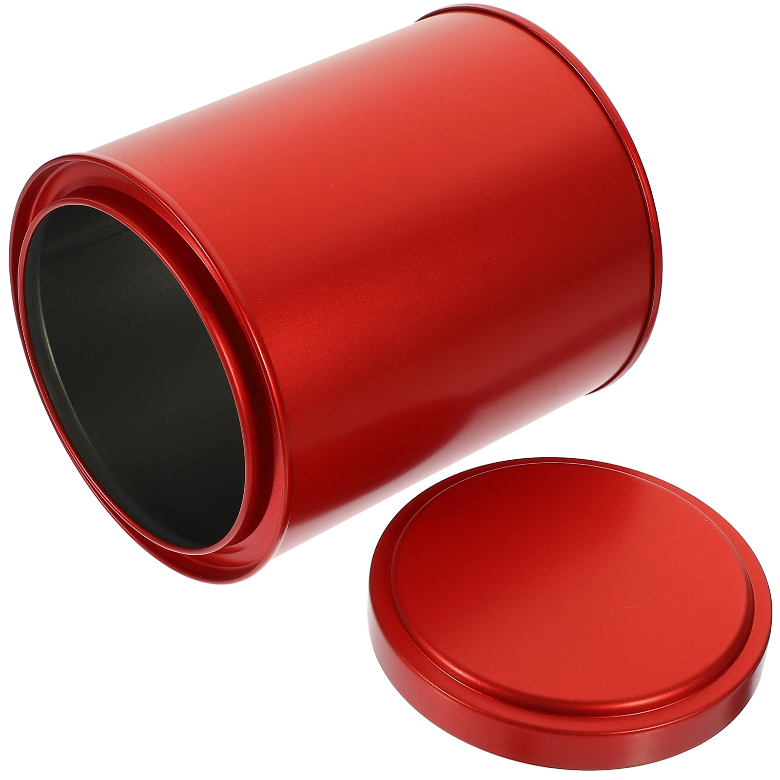 

Airtight Tea Canister Storage Containers Empty Sealing Tinplate Household Multi function Leaf Coffee Candy Container