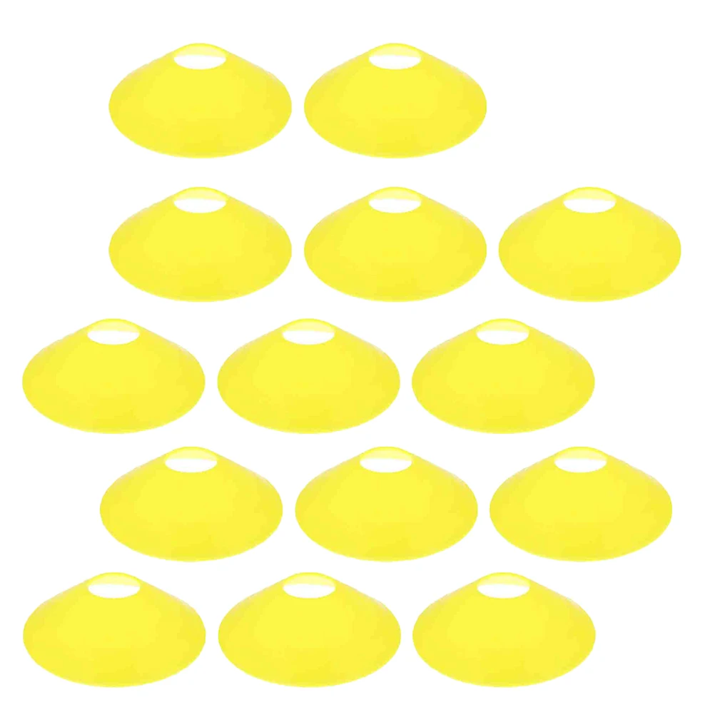 

14pcs Durable PE Soccer Cones Material Agility Training Disc Soccer Accessory Football Accessory Outdoor Activity