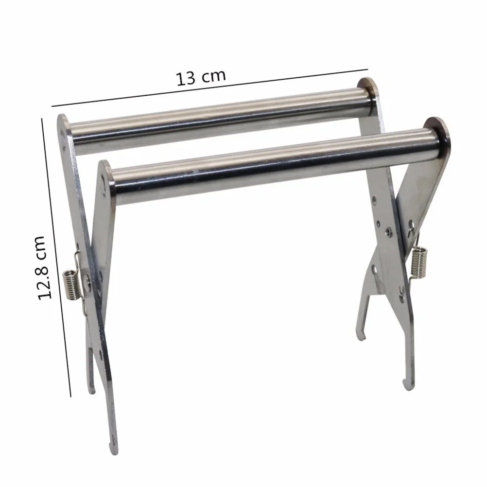

Beekeeping Frame Holder Stainless Steel Durable Grip Tool Hive Management Professional Beekeeper Equipment Hard To Bend